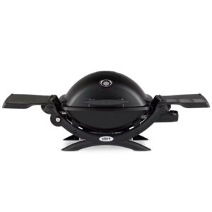 Weber Q1200 Gas Grill with Thermometer - reddotgreendot