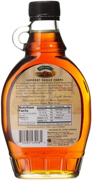 Coombs Family Farms Organic Maple Syrup 236ml - Image 3