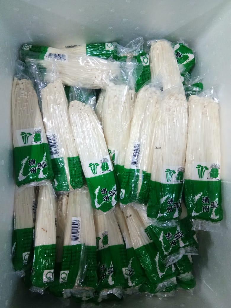 Enoki Mushrooms Fresh - reddotgreendot