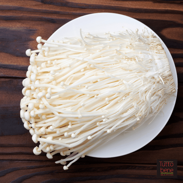 Enoki Mushrooms Fresh - reddotgreendot