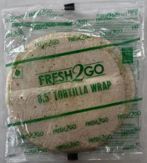 Fresh2Go 8.5" Tortilla Wraps (Pack of 10) 480g - Image 2