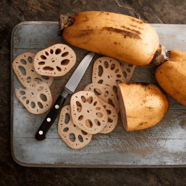 Lotus Root Imported Thai - reddotgreendot