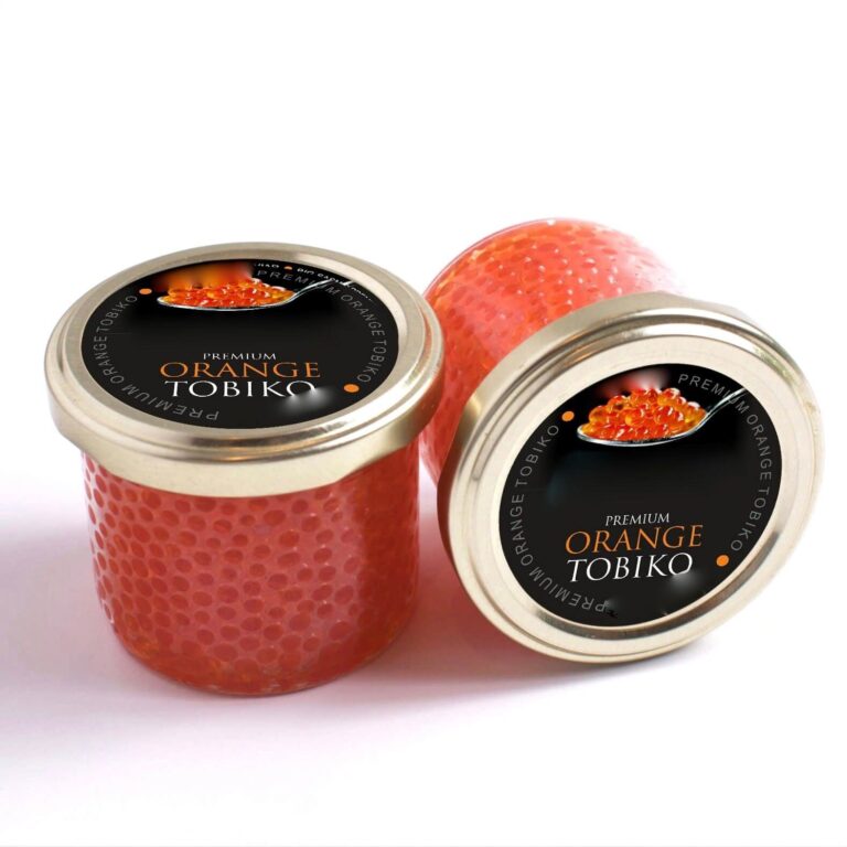 Orange Tobiko Flying Fish Roe 30g - reddotgreendot