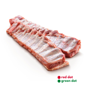 Raw Pork Baby Back Ribs Rack Local 650g-850g/pc - reddotgreendot