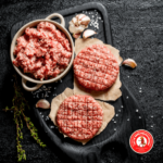 Pork Bacon Burger Patties (4x125g) 500g/pack - reddotgreendot