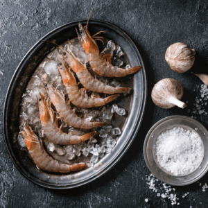 Prawns 40-50 count/kg Fresh Whole - reddotgreendot