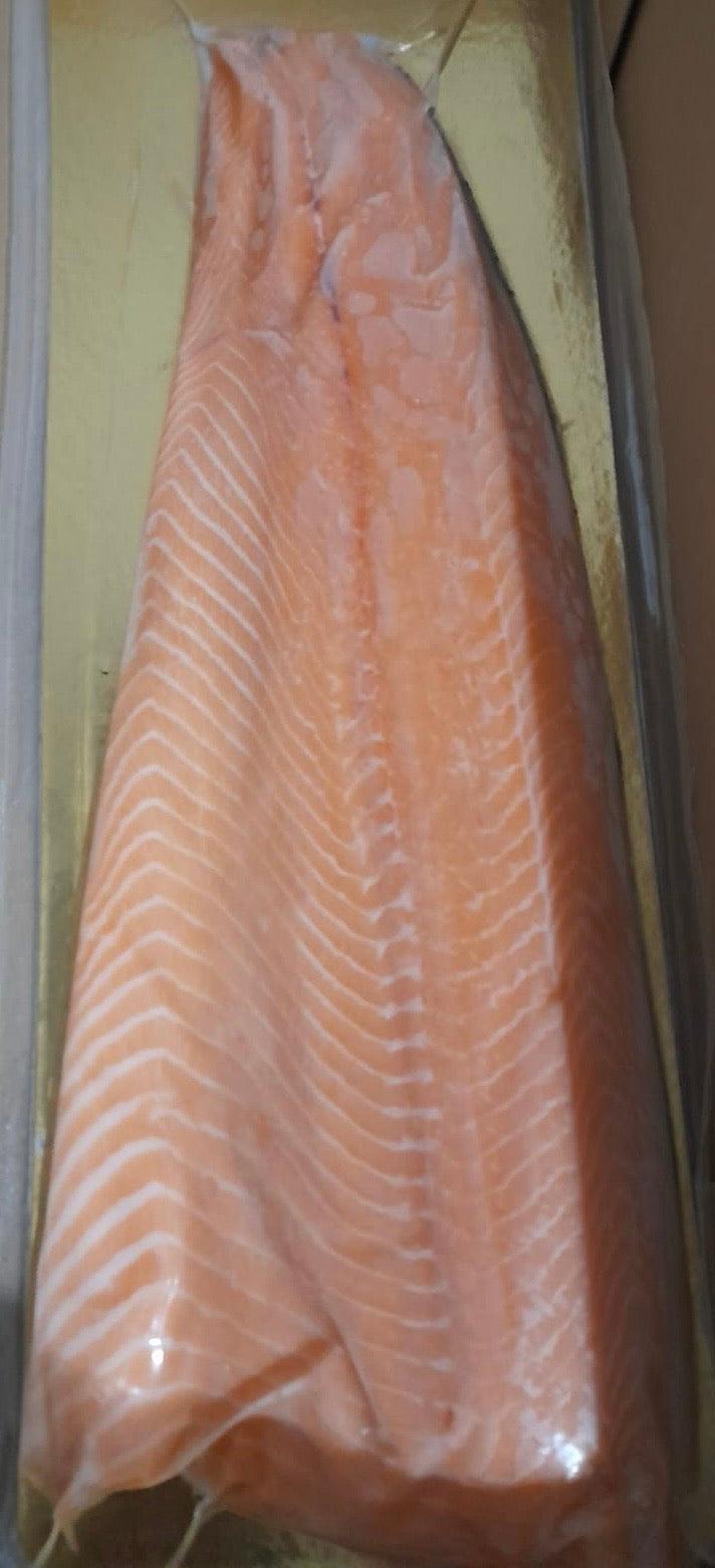 Salmon Fillet Raw Whole Frozen - reddotgreendot