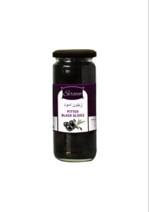 Sirocco Pitted Black Olives 450g