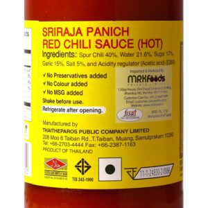 Sriraja Panich Hot Chilli Sauce 570g - Image 2