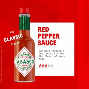 Tabasco Pepper Sauce 60ml - Image 7