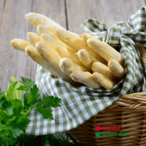 White Jumbo Asparagus - reddotgreendot