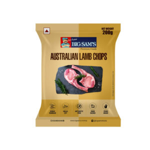 Big Sams Australian Lamb Chops 200g