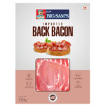 Big Sams Pork Back Bacon 150g