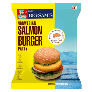 Big Sams Salmon Burger Patty 120g