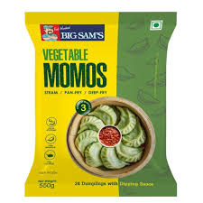 Big Sams Vegetables Momos 24pcs 550g