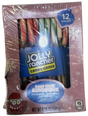 Jolly Rancher Candy Canes Strawberry, Mixed Berry, & Watermelon 12pcs 149g - Image 3