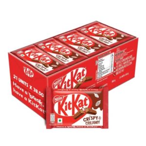 KitKat 4 Fingers Wafer Bar 808.50g 38.5g Pack of 21