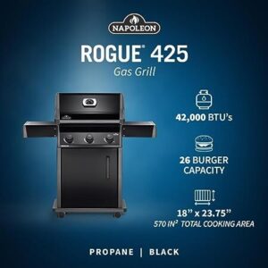 Napoleon Rogue 425 Gas Grill Black - Image 5