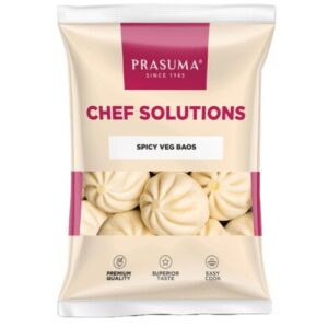 Prasuma Spicy Veg Bao Buns 500g Frozen