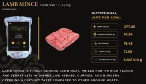 New Zealand Lamb Mince 1kg - Image 2