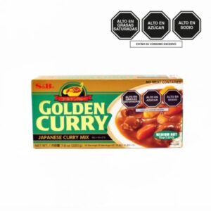 S&B Golden Curry Sauce Mix Medium Hot 220g - Image 2