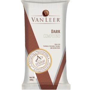 Vanleer By Barry Callebaut Dark Compound Chocolate Slab 500g