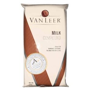 Vanleer By Barry Callebaut Milk Compound Chocolate Slab 500g