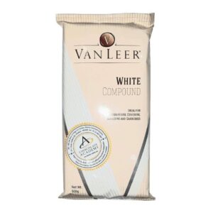 Vanleer By Barry Callebaut White Compound Chocolate Slab 500g