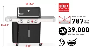 Weber Genesis® E-335 Gas Grill - Image 7