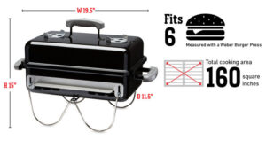 Weber Go-Anywhere Charcoal  Grill - Image 6